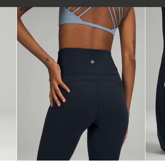 Lululemon Groove Pant Flare Nulu True Navy Size 8 - Picture 3 of 12